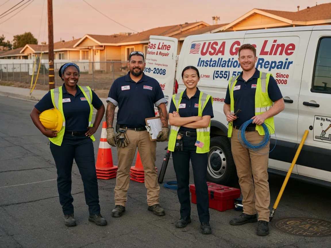 Gas Line Installation company in Humboldt, NE
